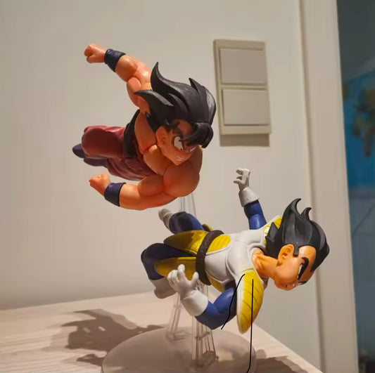 Goku Kaioken vs Vegeta Action Figure Dragon Ball