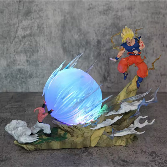 Goku Genkidama vs Kid buu Action Figure Dragon Ball